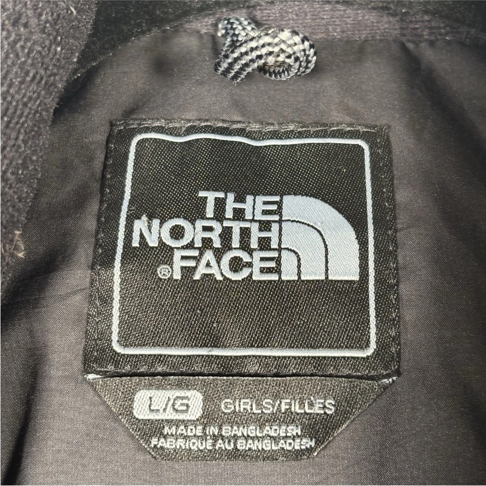 The North Face Goose Down Neptuse Jacket Girls Large Black M Puffer Quilted - Picture 6 of 13